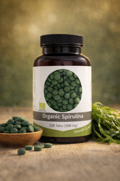Nutrikraft - Spirulina Tabs BIO 120 tabliet