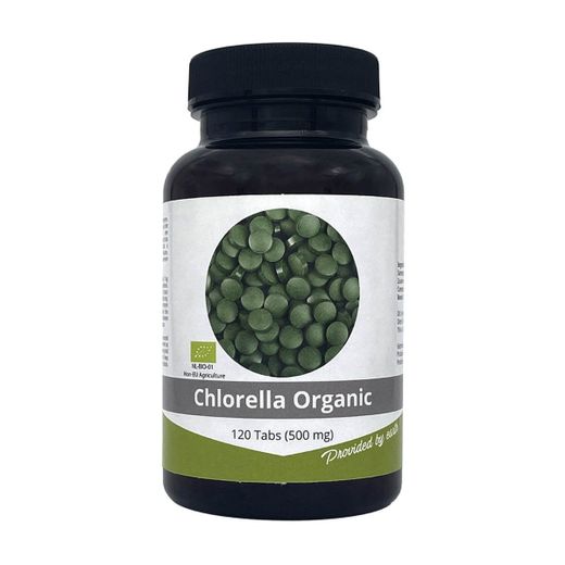 Nutrikraft - Chlorella Tabs 500mg Biologické 120 tablet hlavní obrázek