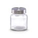 Glass Jar with metal lid per piece
