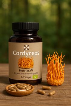 Nutrikraft - Cordyceps Kapszula 500mg BIO 60 Kaps 