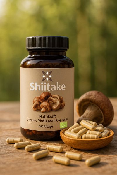 Nutrikraft - Organic Shiitake CapsulesCiarán