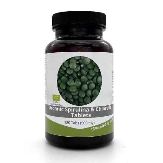 Nutrikraft Chlorella Spirulina Tabs 500mg BIO Haubtbild